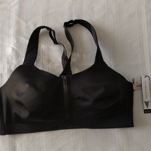 Victoria Secret sports bra, 36DD, black.